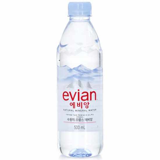 에비앙 생수 500ml (18개)_이미지