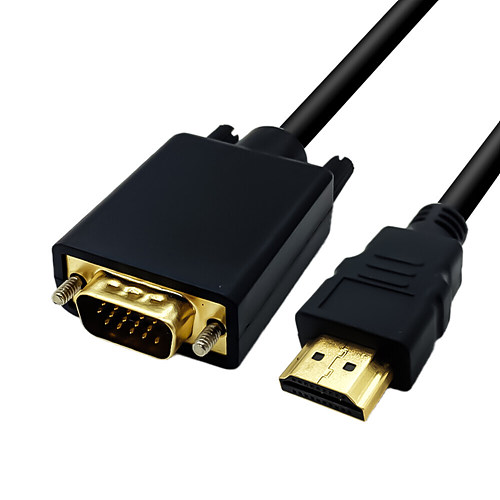 대원TMT DW-HTOV HDMI to VGA 케이블 (1.8m)_이미지