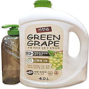 KBH한국생활건강 무궁화 키친솝 주방세제 포도숙성초 4L + 700ml