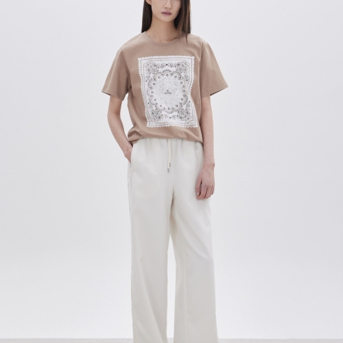 대현 ZOOC 드로우 스트링 와이드 팬츠 Z261MSA023