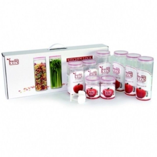 키친락 KITCHEN LOCK 보관용기 8P SET