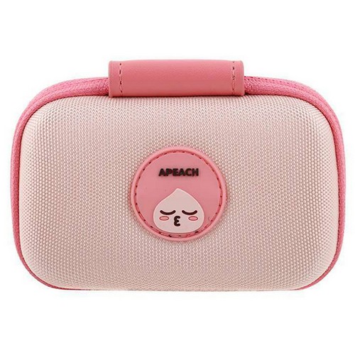 캐디톡 미니미 가로형 하드케이스 파우치 어피치