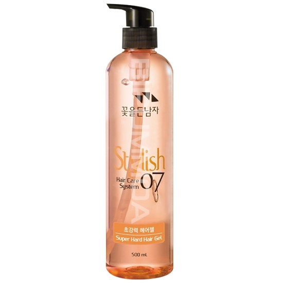 코스모스코스 꽃을든남자 헤어케어시스템 07 초강력 헤어젤 500ml (4개)