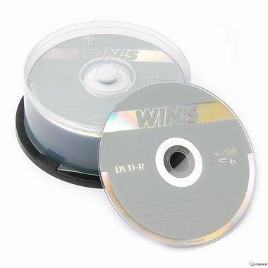윈스 DVD-R 4.7GB 4x 케익 25장