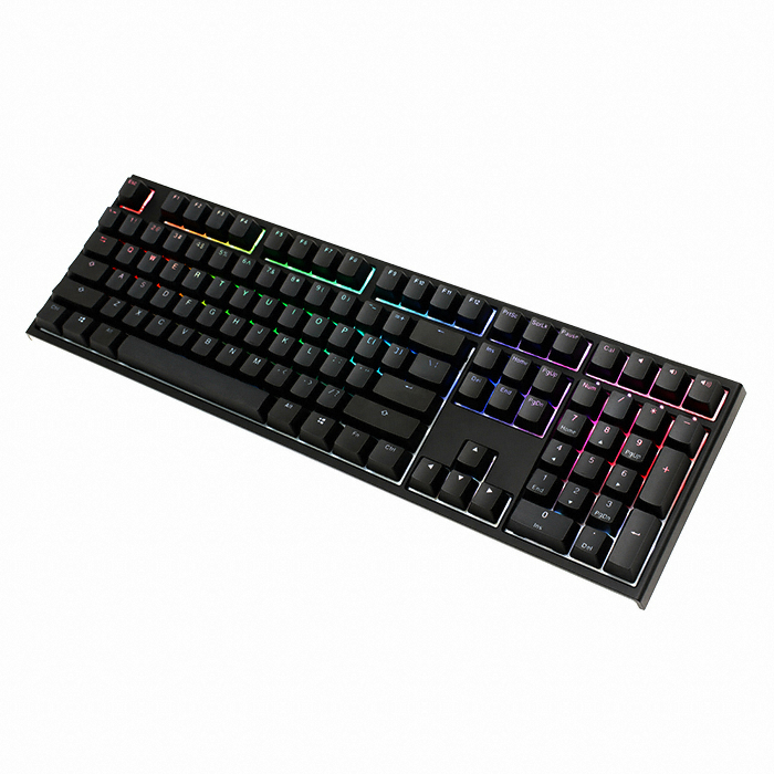 Ducky ONE 2 RGB SEAMLESS PBT 이중사출 한글 (적축)_이미지