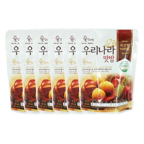 밤뜨래영농조합 우리나라 맛밤 50g (5개)_이미지