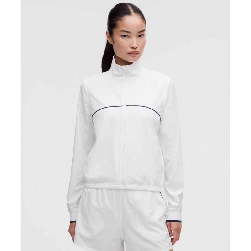 룰루레몬 코트 라이벌 테니스 트랙 재킷 WHT CLBL LW3KLJS-069502