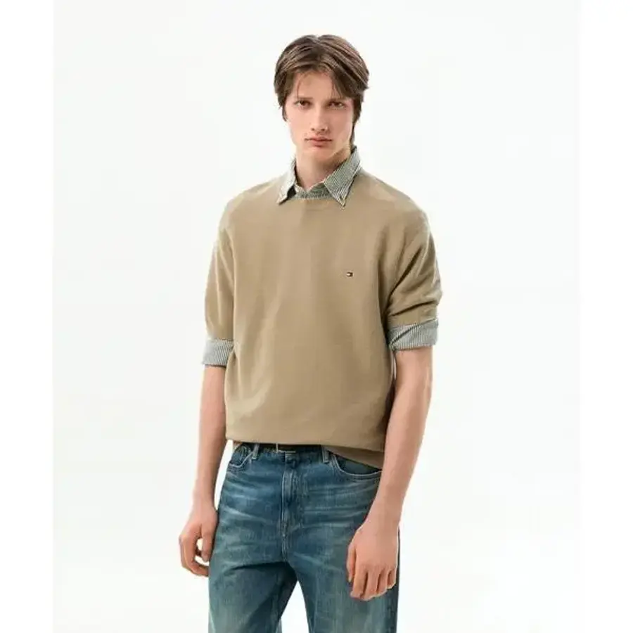 타미힐피거 TOMMY HILFIGER 쿨 터치 스트럭처 풀오버 T12G1KPO290MT2M03 366290