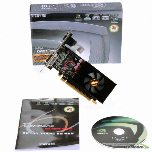 엠탑코리아 지포스 GT630 D3 1GB LP_이미지