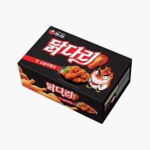 농심 닭다리 핫숯불바베큐맛 66g (8개)_이미지