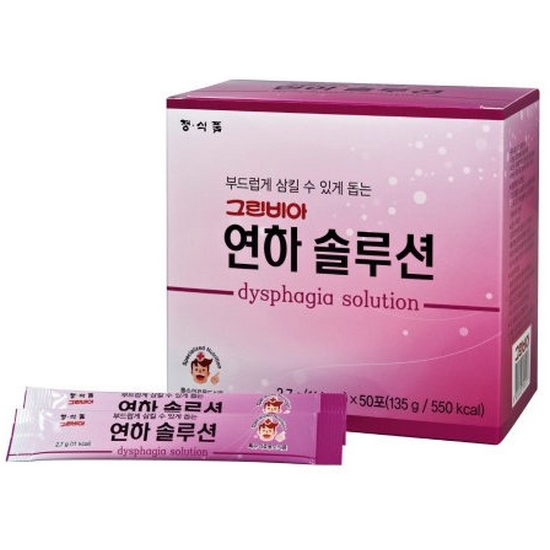 연하 솔루션 2.7g 50포 (연하곤란 환자용 점도증진제)