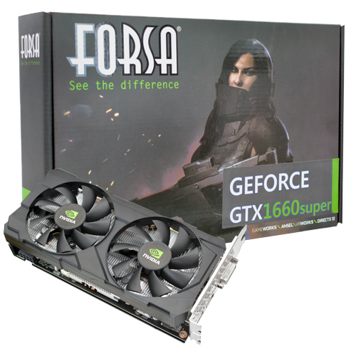 FORSA 지포스 <b>GTX</b> <b>1660</b> SUPER X D6 6GB