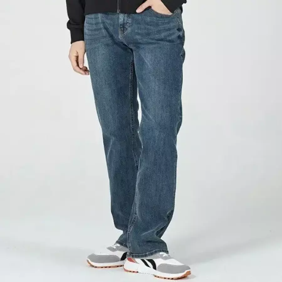 잠뱅이 남자 봄 여름 다크블루 일자핏 AO1DIH103JJ