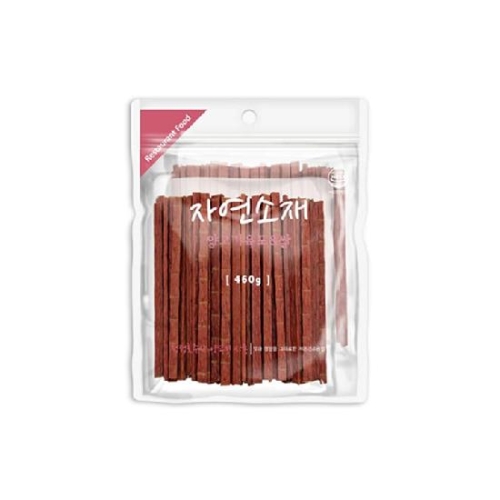 훗가이도푸즈 자연소재 양고기 육포&쌀 460g (2개)_이미지