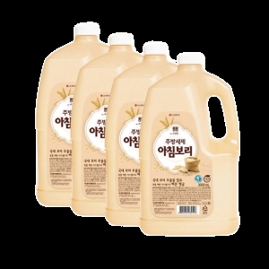 주방세제 아침보리 3000ML 4개