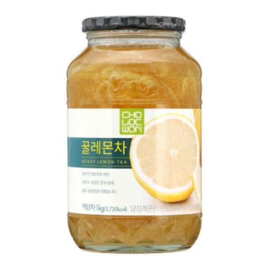 초록원 꿀레몬차 1kg (1개)