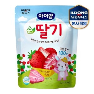 일동후디스 과일칩 순딸기 12g (1개)_이미지