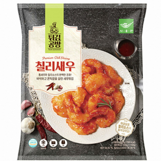 사옹원 튀김공방 칠리새우 400g (2개)_이미지