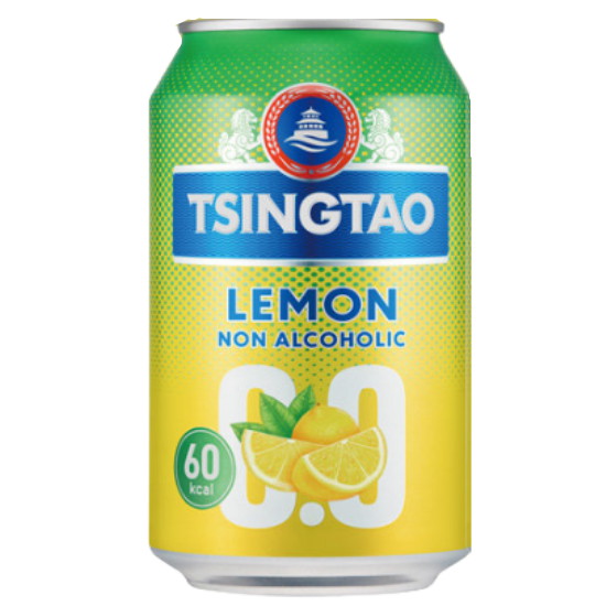 칭따오 브루어리 칭따오 논알콜릭 레몬 330ml (12개)