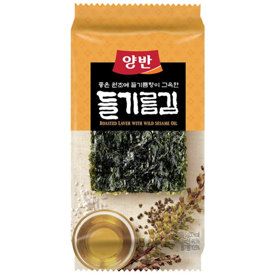 동원F&B 양반김 고소한김 들기름김 올리브김 택1이미지입니다. 누르면 해당 게시물로 새창이동합니다.