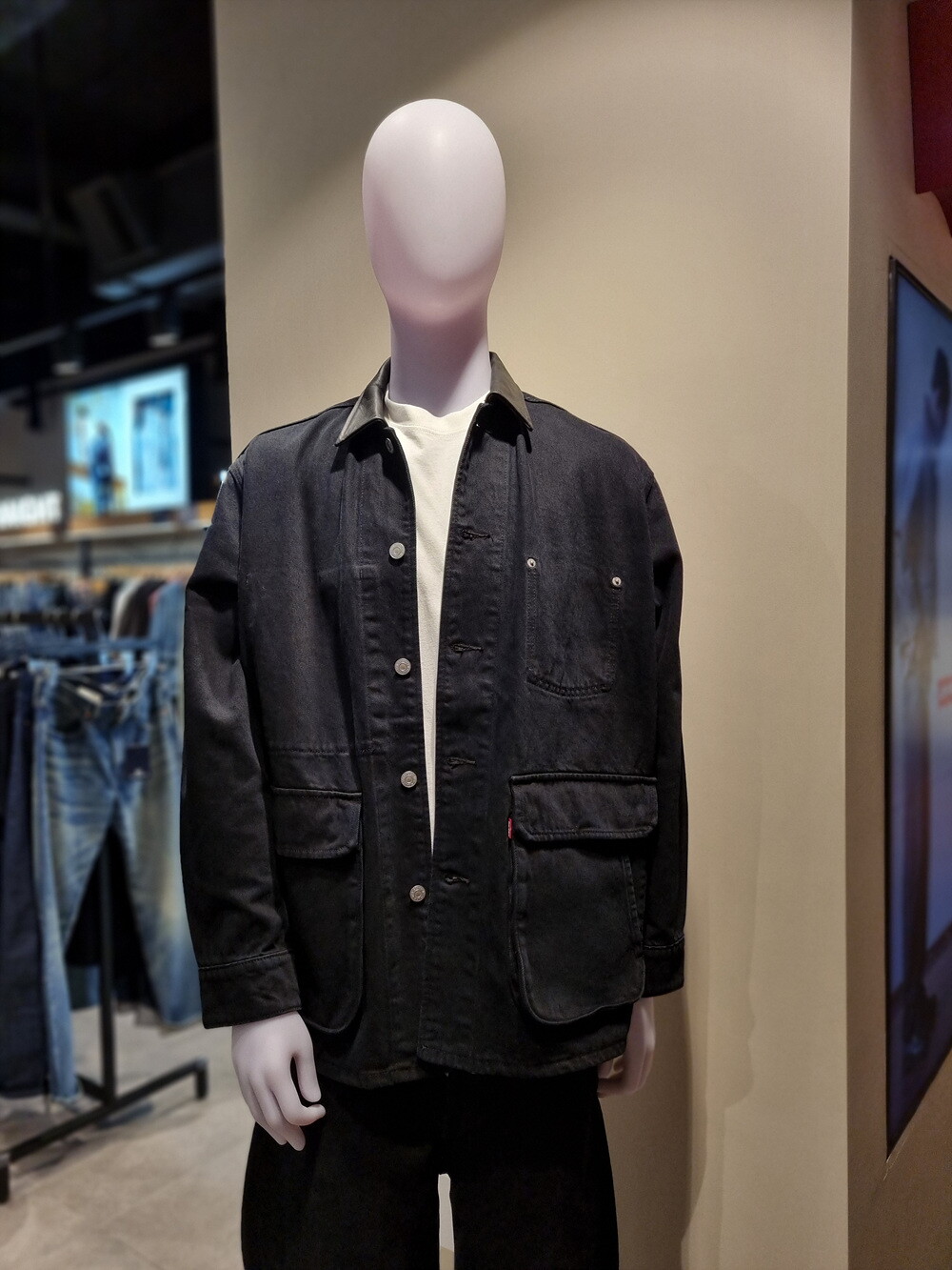 리바이스 남성 한정판 프리미엄 블랙 PIER 99 자켓 00ASX-0000