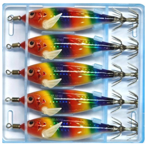 JP05 쪼꼬미 에기 23 네츄럴 무지개 5종