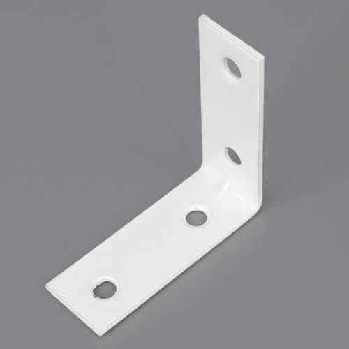 이누데코 모네스페스 27번 ㄱ자 꺽쇠 화이트 (50mm x 18mm x 1.6T)_이미지