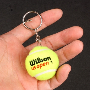 US OPEN 볼 키체인 테니스 열쇠고리 가방 용품