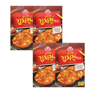 오뚜기 초간편 김치전 믹스 320g (4개)_이미지
