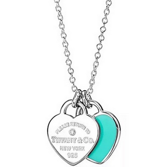티파니앤코 미니 하트 펜던트 다이아몬드 민트 목걸이 69683983_이미지