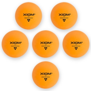 엑시옴 탁구공 라지볼 6입 시니어용 44mm