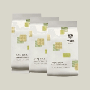 아모레퍼시픽 오설록 그린티 웨하스 100g [3개]