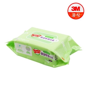 3M 스카치브라이트 실속형 베이직 물걸레 청소포 표준형 40매 (1개)_이미지