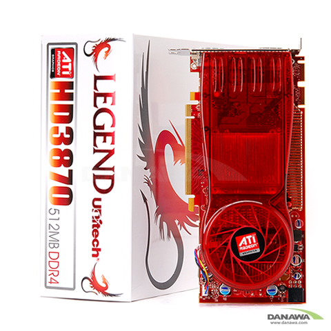 유니텍전자 LEGEND 라데온 HD 3870 LEGEND DDR4 512MB_이미지