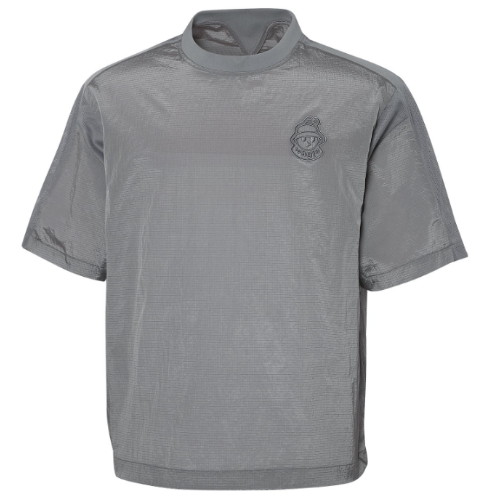 와이드앵글 SG 메쉬믹스 하프 슬리브 아노락 WMM23171SV_이미지