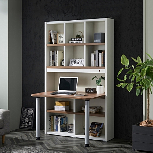 동서가구 컨셉트 LED 정면책상 책장세트 (1120x800)_이미지