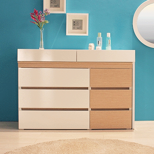 원마인드 비비 와이드체스트 화장대 1170_이미지