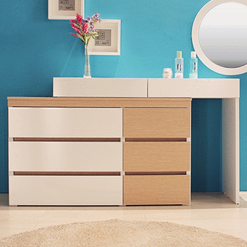 원마인드 비비 와이드체스트 화장대 1170_이미지