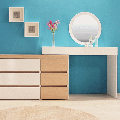 원마인드 비비 와이드체스트 화장대 1170_이미지