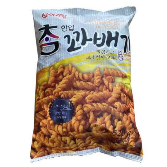 아리랑지에프 한입 참 꽈배기 320g