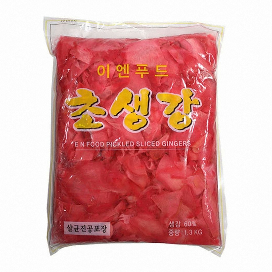 이엔푸드 적색 초생강 1.3kg이미지입니다. 누르면 해당 게시물로 새창이동합니다.