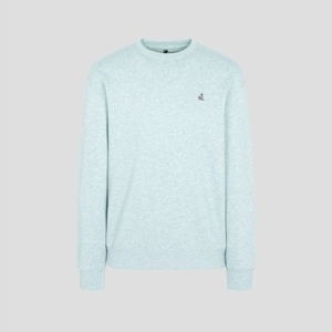 삼성물산 빈폴 Essential 남녀공용 로고 자수 스웨트 셔츠 라이트 그린_BC5741E03L_이미지