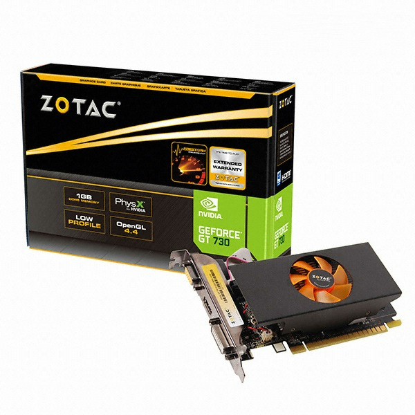 ZOTAC 지포스 GT730 D5 1GB LP