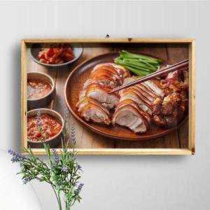 후추통 가구 인테리어 ta419-우드프레임액자_쫀득쫀득족발 대형