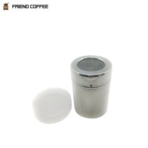 YJ 메쉬 파우더통 그물형 300ml 초코파우더 슈가파우더 카페파우더통 시나몬파우더 토핑용 양념통 카페용품_이미지
