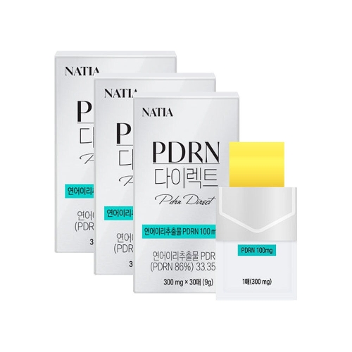 HLB제약 나티아 PDRN 다이렉트 30매 (3개)_이미지