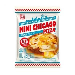 한성기업 미니 시카고피자 체다치즈 80g (30개)_이미지