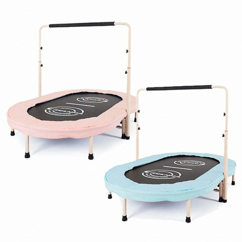 코리아스포츠 아이워너 2인용 타원형 트램폴린 145cm