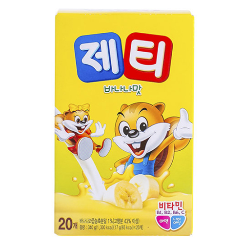 동서식품 제티 바나나맛 20T이미지입니다. 누르면 해당 게시물로 새창이동합니다.