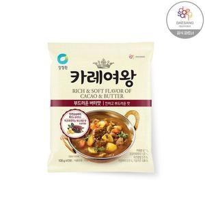 대상 청정원 카레여왕 부드러운버터맛 108g (7개)_이미지